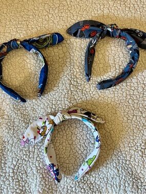 Lot of 3 Disney Headbands